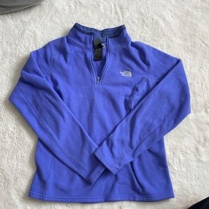 Purple North Face pullover